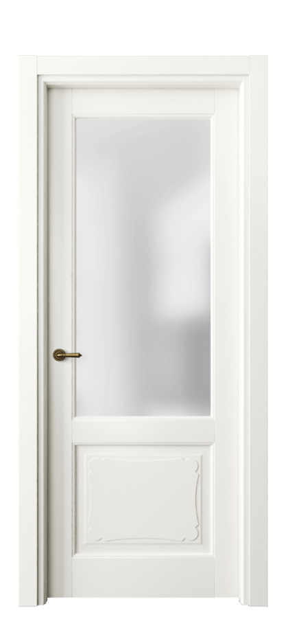 Межкомнатная дверь Toscana Elegante 6322 Бук жемчуг Сатинированное стекло. Цена 87299 #CURRENCY# | Volhovec
