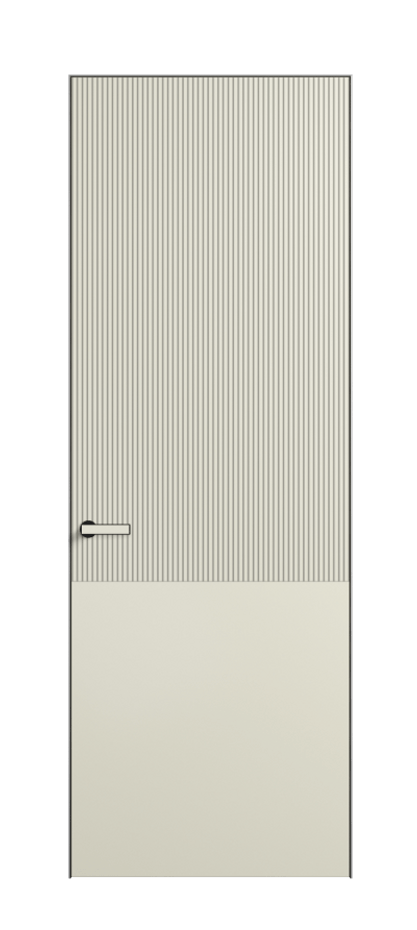 Межкомнатная дверь Вельвет 8205 Матовый молочно-белый. Цена 55219  | Volhovec