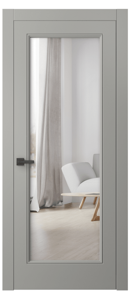 Дверь межкомнатная Linea 8300 Матовый нейтральный серый Двустороннее зеркало, триплекс 8 мм Гладкий компланарный наличник МНСР* Цена 72299 ₽ Наличники уже входят в базовый комплект. Фабрика дверей Волховец 8 (800) 551 43 19 Межкомнатная дверь Linea 8300 Матовый нейтральный серый Двустороннее зеркало, триплекс 8 мм Цена 72299 ₽ | Volhovec