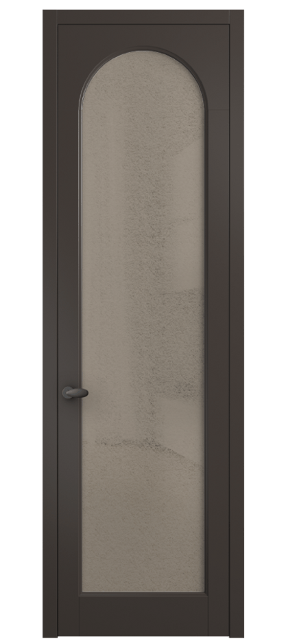 Дверь межкомнатная Палаццо 6804 Матовый антрацит Фактурное бронзовое стекло "Лёд", триплекс 0536 МАН Цена 103029 ₽ Наличники уже входят в базовый комплект. Фабрика дверей Волховец 8 (800) 551 43 19 Межкомнатная дверь Палаццо 6804 Матовый антрацит Фактурное бронзовое стекло "Лёд", триплекс Цена 103029 ₽ | Volhovec