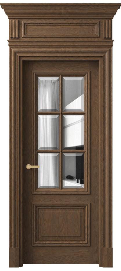 Дверь межкомнатная Антик 7312 Дуб туманный матовый Двустороннее зеркало с фацетом, триплекс КЭП + Объёмный фриз + Карниз ДТМ.М Цена 310960 ₽ Наличники уже входят в базовый комплект. Фабрика дверей Волховец 8 (800) 551 43 19 Межкомнатная дверь Антик 7312 Дуб туманный матовый Двустороннее зеркало с фацетом, триплекс Цена 310960 ₽ | Volhovec