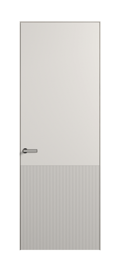 Дверь межкомнатная Velvet АКП 8204 Матовый пудровый белый. Скрытый короб Черный Цена 66689 . Фабрика дверей Волховец 8 (800) 551 43 19 Межкомнатная дверь Velvet АКП 8204 Матовый пудровый белый. Цена 66689 | Volhovec