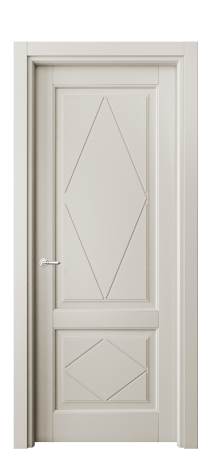 Межкомнатная дверь Тоскана Ромбо 6343 Матовый облачно-серый  Цена 100399 ₽ | Volhovec