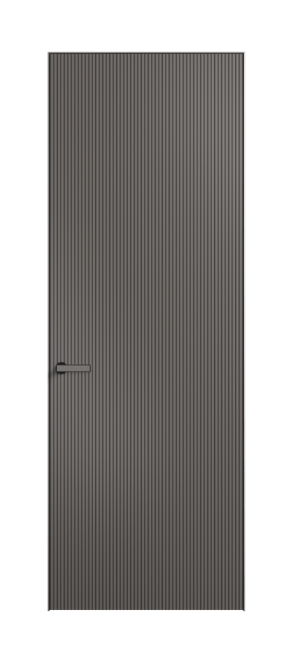 Межкомнатная дверь Velvet ПУ 8201 Матовый классический серый. Цена 80869  | Volhovec