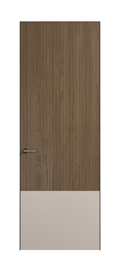 Межкомнатная дверь Velvet 8203 Дуб джутовый матовый - Матовый светло-бежевый. Цена 123129  | Volhovec