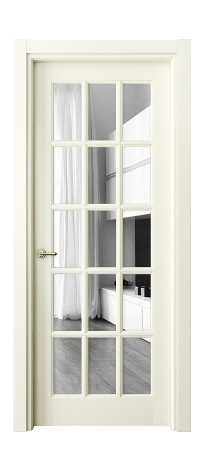 Дверь межкомнатная Тоскана Грильято 6311 Матовый молочно-белый Двустороннее зеркало, триплекс Гладкий наличник ММБ Цена 114899 ₽ Наличники уже входят в базовый комплект. Фабрика дверей Волховец 8 (800) 551 43 19 Межкомнатная дверь Тоскана Грильято 6311 Матовый молочно-белый Двустороннее зеркало, триплекс Цена 114899 ₽ | Volhovec