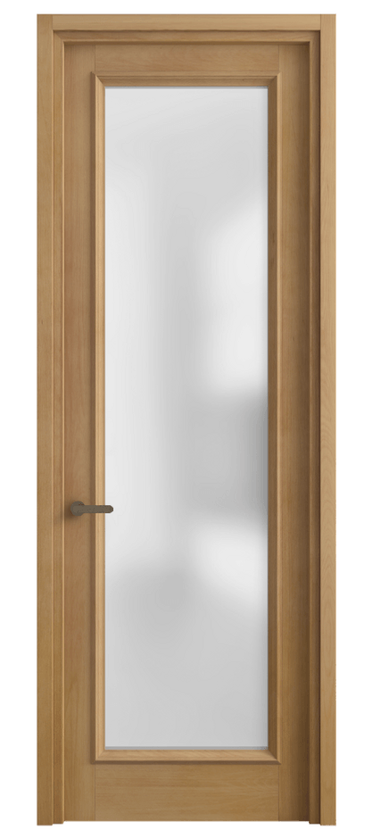 Дверь межкомнатная Charm 6702 Бук натуральный матовый Сатинированное стекло Узкий классический наличник БНМ Цена 5500 AZE Наличники уже входят в базовый комплект. Фабрика дверей Волховец 8 (800) 551 43 19 Межкомнатная дверь Charm 6702 Бук натуральный матовый Сатинированное стекло Цена 5500 AZE | Volhovec