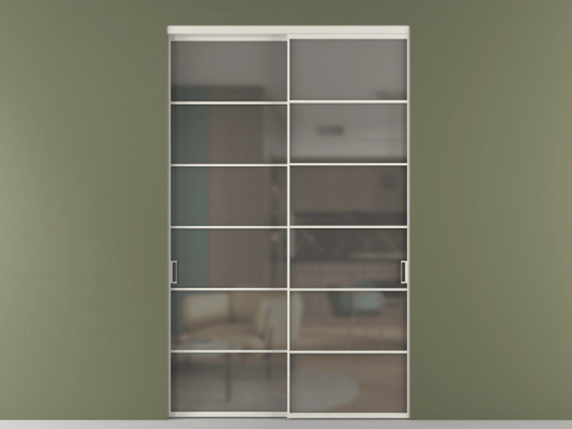 Перегородка Formato внутри проёма двустворчатая #VENDORCODE# #FURNISH# #GLASS# Цена #PRICE# #CURRENCY#  | Volhovec