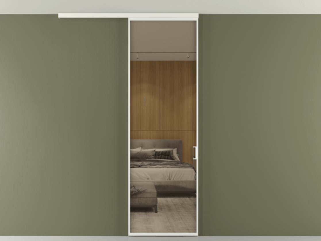 Перегородка Формато вдоль стены на потолок 1 створка АЛПР 040.01 Алюминий светло-серый Рефлективное бронзовое стекло "Стопсол", калёное. Цена 119570 ₽ 1. Полотно 2 шт. (800/2100 мм)
2. Комплект установки раздвижной системы
3. Базовый комплект фурнитуры
4.Ручка Рондо. Фабрика дверей Волховец 8 (800) 551 43 19 Перегородка Формато вдоль стены на потолок 1 створка АЛПР 040.01 Алюминий светло-серый Рефлективное бронзовое стекло "Стопсол", калёное Цена 119570 ₽ | Volhovec