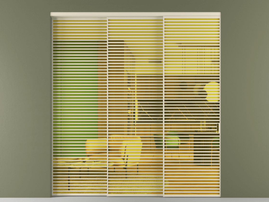 Дверь межкомнатная New Перегородка Formato внутри проёма телескопик синхро 2 АЛПР 040.07 Алюминий бежево-серый Прозрачное жёлтое стекло, триплекс, 6мм Цена 621100 1. Полотно 3 шт. (800/2100 мм)
2. Комплект установки раздвижной системы
3. Базовый комплект фурнитуры
4. Комплект фурнитуры телескопик синхро-2
5.Ручка RONDO
. Фабрика дверей Волховец 8 (800) 551 43 19 Межкомнатная дверь New Перегородка Formato внутри проёма телескопик синхро 2 АЛПР 040.07 Алюминий бежево-серый Прозрачное жёлтое стекло, триплекс, 6мм Цена 621100 | Volhovec