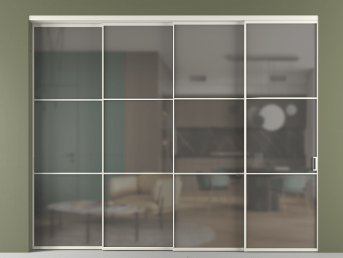 Перегородка Formato внутри проёма телескопик синхро-3 #VENDORCODE# #FURNISH# #GLASS# Цена #PRICE# #CURRENCY# | Volhovec
