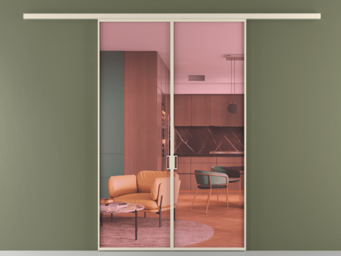 Дверь межкомнатная New Перегородка Formato вдоль стены двустворчатая АЛПР 040.01 Алюминий бежево-серый Прозрачное розовое стекло, триплекс Цена 39446960 1. Полотно 2 шт. (800/2100 мм)
2. Комплект установки раздвижной системы
3. Базовый комплект фурнитуры
4.Ручка RONDO
. Фабрика дверей Волховец 8 (800) 551 43 19 Межкомнатная дверь New Перегородка Formato вдоль стены двустворчатая АЛПР 040.01 Алюминий бежево-серый Прозрачное розовое стекло, триплекс Цена 39446960 | Volhovec