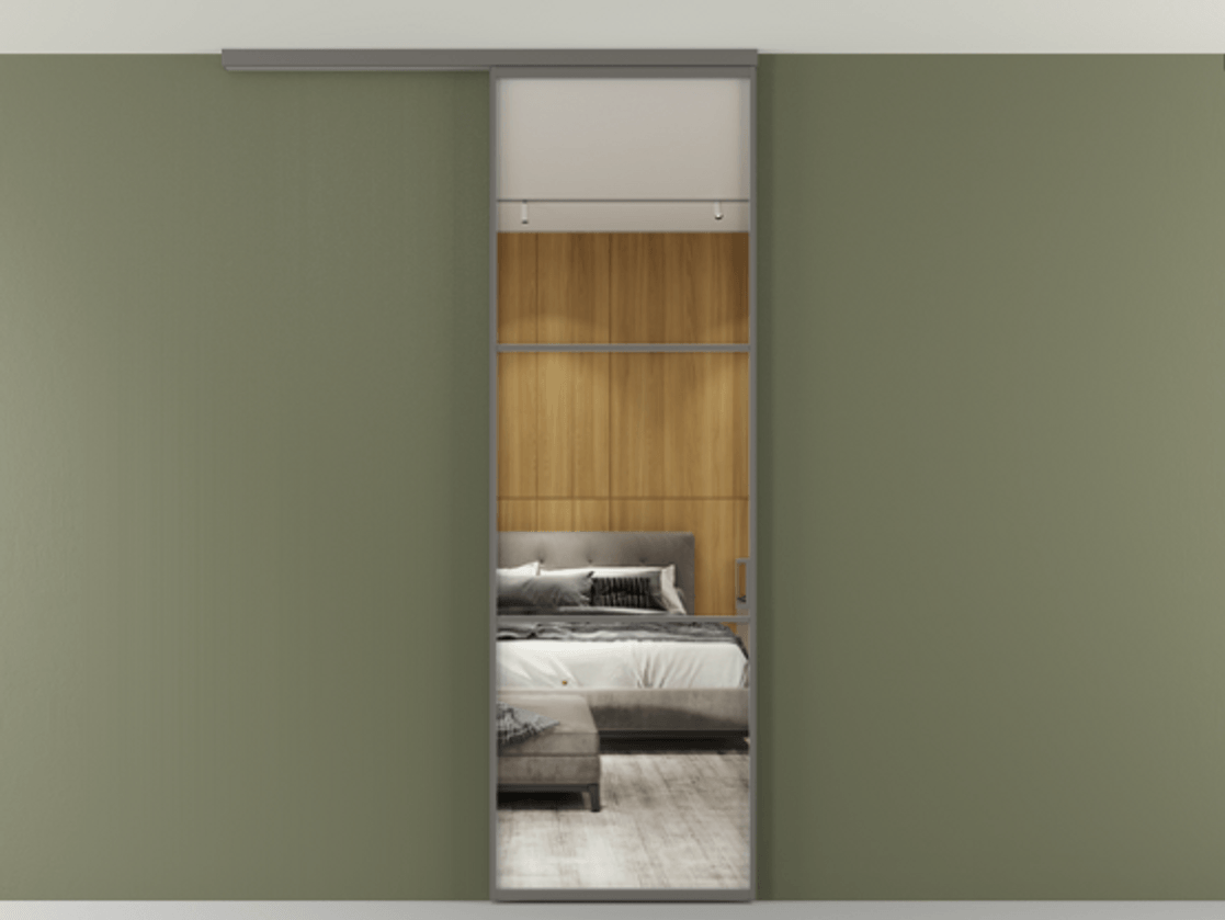 Перегородка Формато вдоль стены на потолок 1 створка АЛПР 040.03 Алюминий классический серый Двустороннее зеркало, триплекс , триплекс 6 мм. Цена 100988 ₽ 1. Полотно 2 шт. (800/2100 мм)
2. Комплект установки раздвижной системы
3. Базовый комплект фурнитуры
4.Ручка Рондо. Фабрика дверей Волховец 8 (800) 551 43 19 Перегородка Формато вдоль стены на потолок 1 створка АЛПР 040.03 Алюминий классический серый Двустороннее зеркало, триплекс , триплекс 6 мм Цена 100988 ₽ | Volhovec