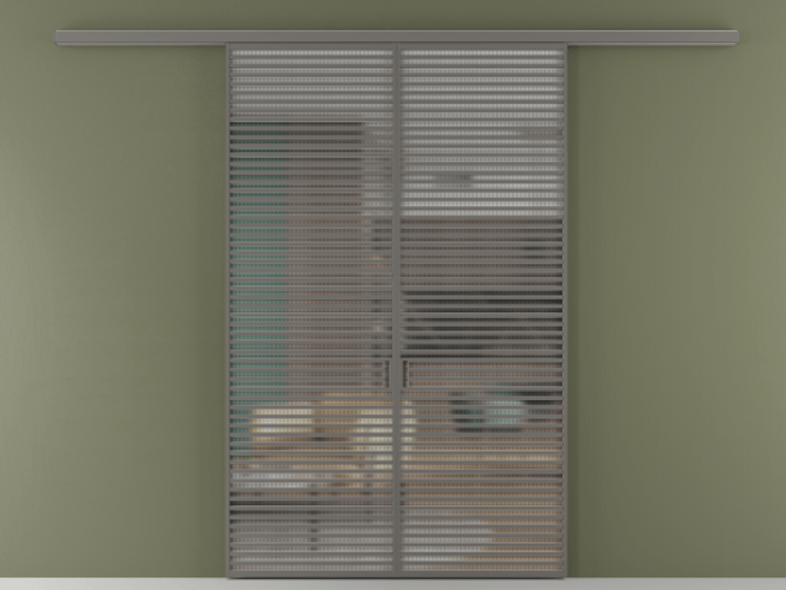 Перегородка Formato вдоль стены двустворчатая #VENDORCODE# #FURNISH# #GLASS# Цена #PRICE# #CURRENCY# | Volhovec