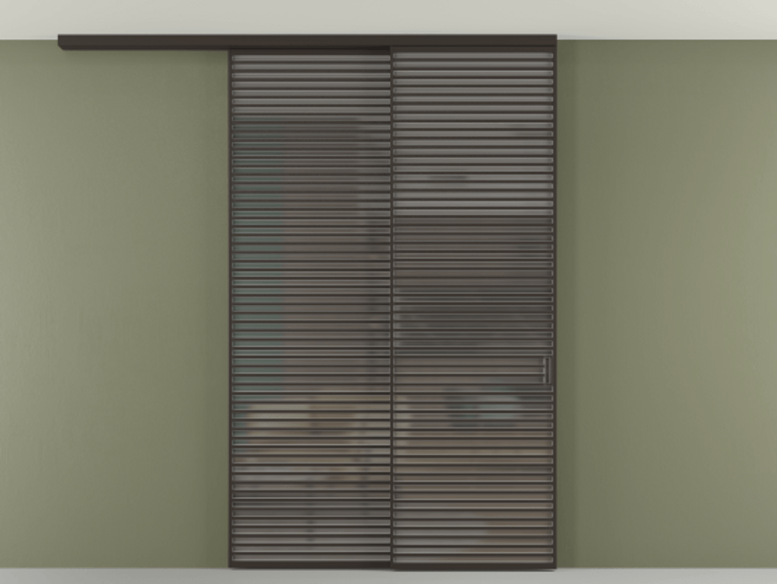 Перегородка Формато вдоль стены на потолок 2 створки с синхронным механизмом АЛПР 040.07 Алюминий антрацит Сатинированное серое стекло, триплекс. Цена 450456 ₽ 1. Полотно 2 шт. (800/2100 мм)
2. Комплект установки раздвижной системы
3. Базовый комплект фурнитуры
4.Ручка Рондо. Фабрика дверей Волховец 8 (800) 551 43 19 Перегородка Формато вдоль стены на потолок 2 створки с синхронным механизмом АЛПР 040.07 Алюминий антрацит Сатинированное серое стекло, триплекс Цена 450456 ₽ | Volhovec