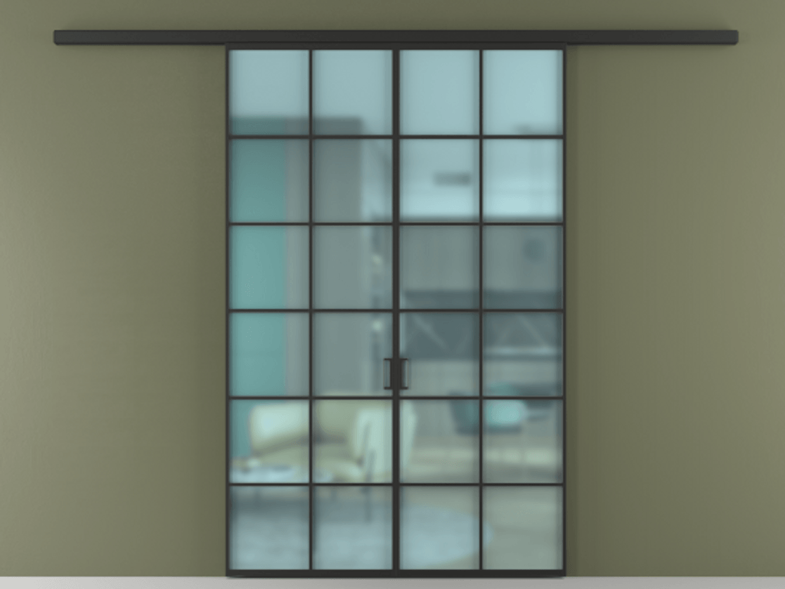 Перегородка Formato вдоль стены двустворчатая #VENDORCODE# #FURNISH# #GLASS# Цена #PRICE# #CURRENCY# | Volhovec