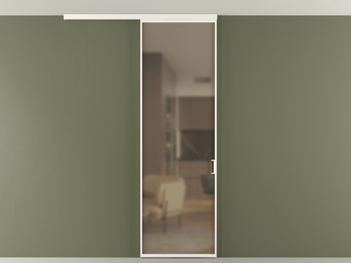 Перегородка Формато вдоль стены на потолок 1 створка АЛПР 040.01 Алюминий пудровый белый Сатинированное бронзовое стекло, триплекс. Цена 92403 ₽ 1. Полотно 2 шт. (800/2100 мм)
2. Комплект установки раздвижной системы
3. Базовый комплект фурнитуры
4.Ручка Рондо. Фабрика дверей Волховец 8 (800) 551 43 19 Перегородка Формато вдоль стены на потолок 1 створка АЛПР 040.01 Алюминий пудровый белый Сатинированное бронзовое стекло, триплекс Цена 92403 ₽ | Volhovec