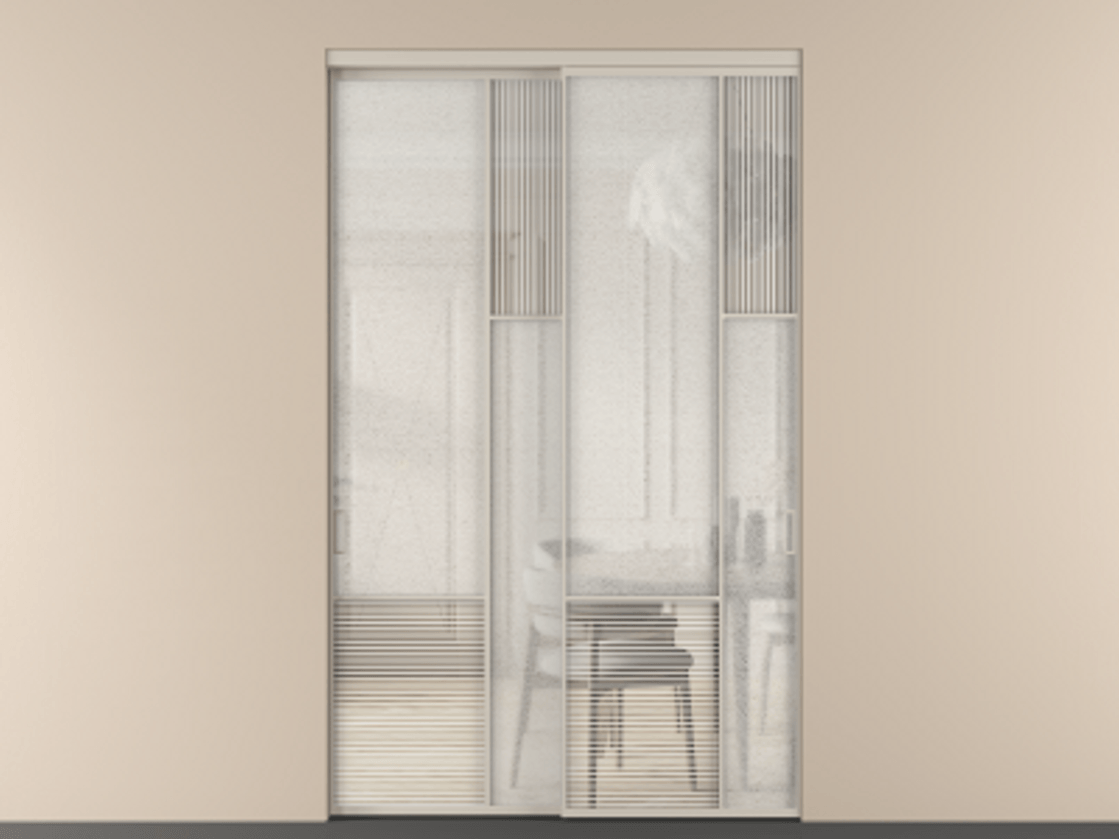 Перегородка Mosaic внутри проема двустворчатая #VENDORCODE# #FURNISH# #GLASS# Цена #PRICE# #CURRENCY# | Volhovec