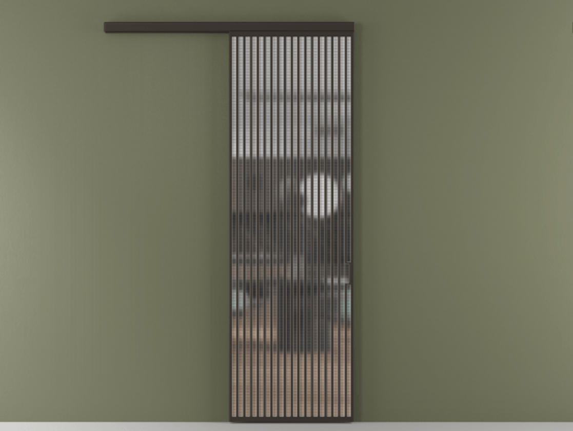 Перегородка Formato вдоль стены одностворчатая #VENDORCODE# #FURNISH# #GLASS# Цена #PRICE# #CURRENCY#  | Volhovec