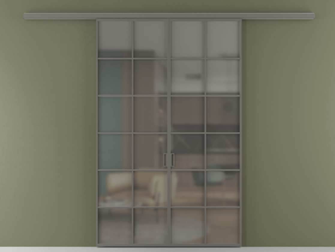 Перегородка Formato вдоль стены 2 створки АЛПР 040.05 Алюминий классический серый Сатинированное серое стекло, триплекс. Цена 248600 ₽ 1. Полотно 2 шт. (800/2100 мм)
2. Комплект установки раздвижной системы
3. Базовый комплект фурнитуры
4.Ручка RONDO
. Фабрика дверей Волховец 8 (800) 551 43 19 Перегородка Formato вдоль стены 2 створки АЛПР 040.05 Алюминий классический серый Сатинированное серое стекло, триплекс Цена 248600 ₽ | Volhovec