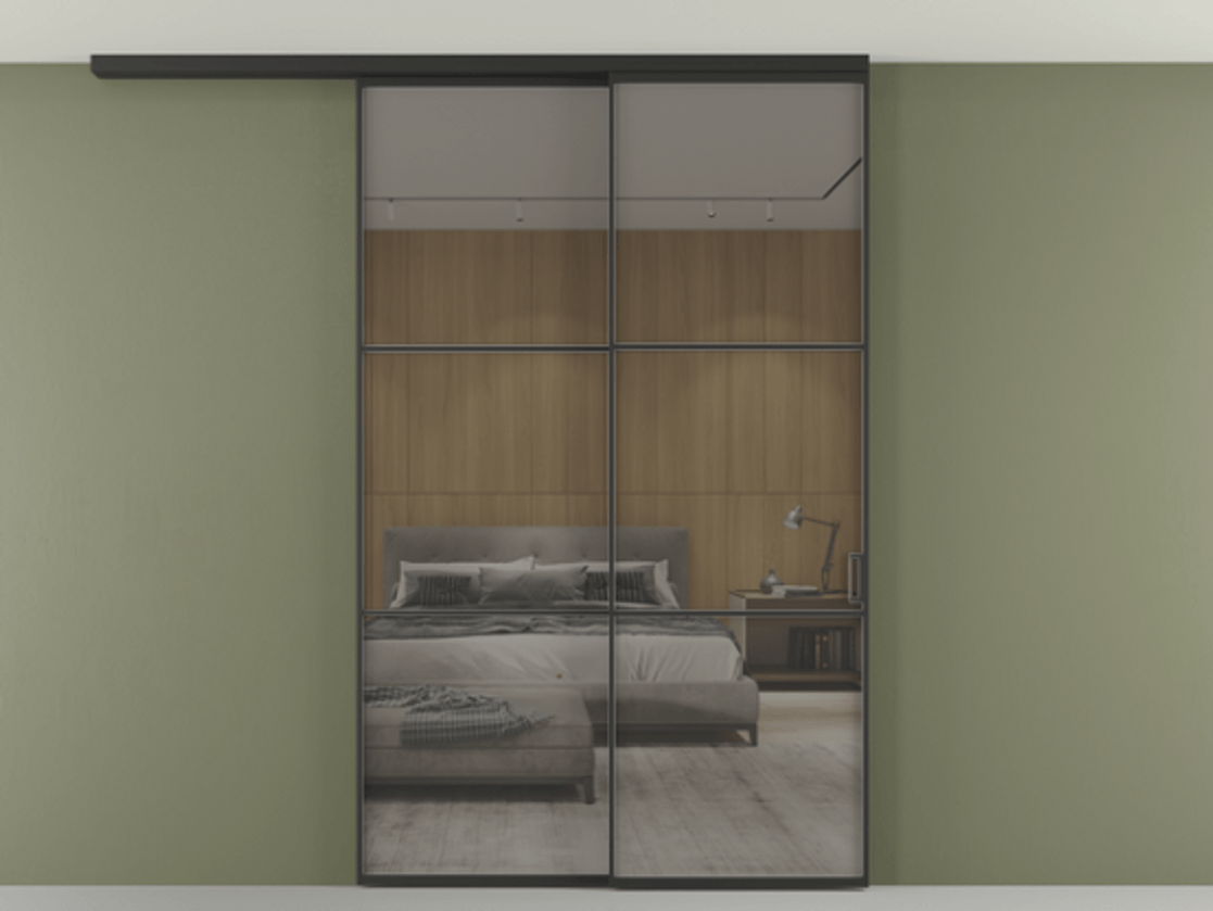 Перегородка Formato вдоль стены на потолок телескопик синхро 2 #VENDORCODE# #FURNISH# #GLASS# Цена #PRICE# #CURRENCY# | Volhovec