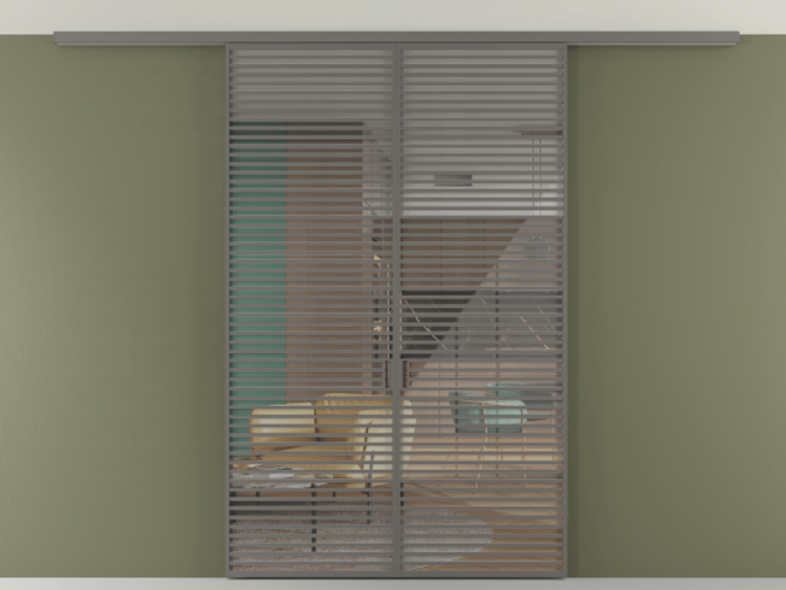 Перегородка Формато вдоль стены на потолок 2 створки АЛПР 040.07 Алюминий классический серый Рефлективное прозрачное стекло "Стопсол", калёное. Цена 380156 ₽ 1. Полотно 2 шт. (800/2100 мм)
2. Комплект установки раздвижной системы
3. Базовый комплект фурнитуры
4.Ручка Рондо. Фабрика дверей Волховец 8 (800) 551 43 19 Перегородка Формато вдоль стены на потолок 2 створки АЛПР 040.07 Алюминий классический серый Рефлективное прозрачное стекло "Стопсол", калёное Цена 380156 ₽ | Volhovec