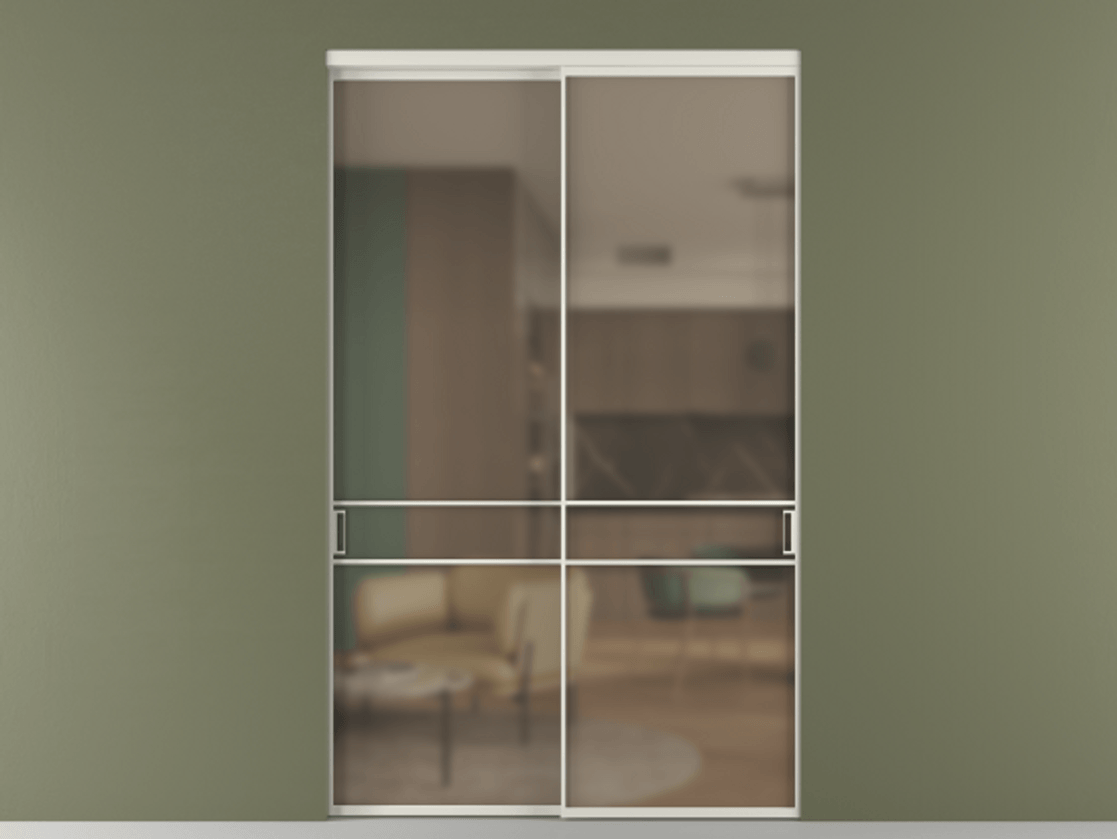 Перегородка Formato внутри проёма двустворчатая #VENDORCODE# #FURNISH# #GLASS# Цена #PRICE# #CURRENCY#  | Volhovec