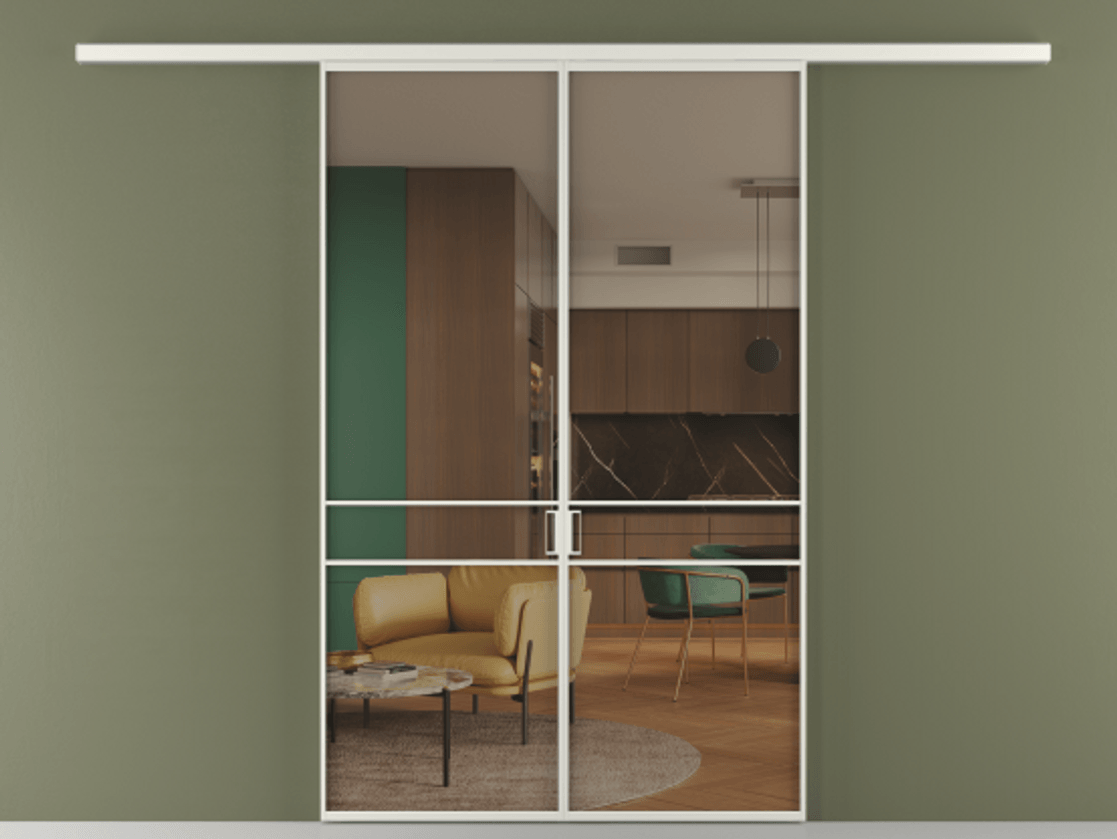 Перегородка Formato вдоль стены 2 створки АЛПР 040.02 Алюминий серый Прозрачное бронзовое стекло, триплекс. Цена 233000 ₽ 1. Полотно 2 шт. (800/2100 мм)
2. Комплект установки раздвижной системы
3. Базовый комплект фурнитуры
4.Ручка RONDO
. Фабрика дверей Волховец 8 (800) 551 43 19 Перегородка Formato вдоль стены 2 створки АЛПР 040.02 Алюминий серый Прозрачное бронзовое стекло, триплекс Цена 233000 ₽ | Volhovec