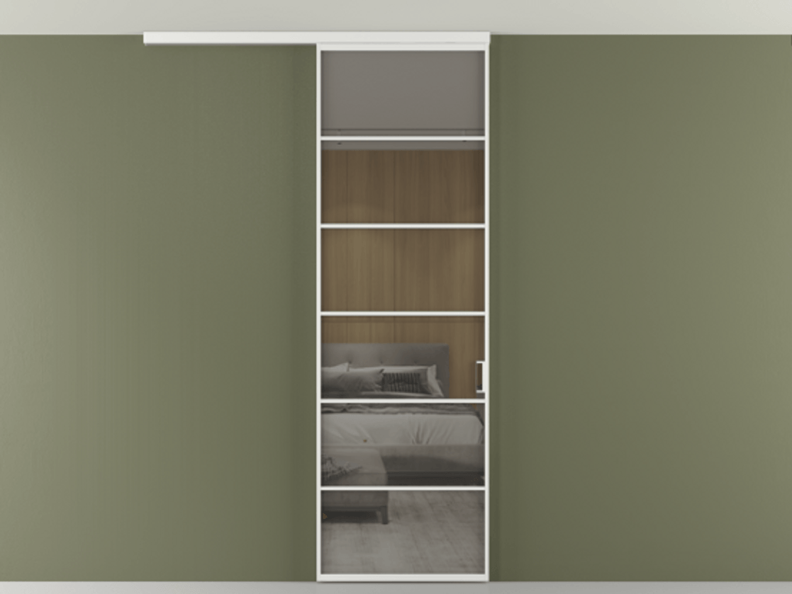 Перегородка Формато вдоль стены на потолок 1 створка АЛПР 040.04 Алюминий белоснежный Рефлективное серое стекло "Стопсол", калёное. Цена 114252 ₽ 1. Полотно 2 шт. (800/2100 мм)
2. Комплект установки раздвижной системы
3. Базовый комплект фурнитуры
4.Ручка Рондо. Фабрика дверей Волховец 8 (800) 551 43 19 Перегородка Формато вдоль стены на потолок 1 створка АЛПР 040.04 Алюминий белоснежный Рефлективное серое стекло "Стопсол", калёное Цена 114252 ₽ | Volhovec