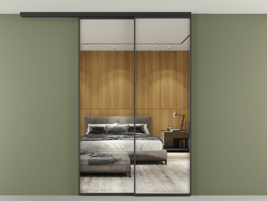 Перегородка Formato вдоль стены на потолок телескопик синхро 2 #VENDORCODE# #FURNISH# #GLASS# Цена #PRICE# #CURRENCY# | Volhovec