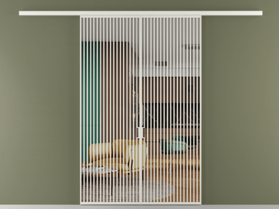 Перегородка Формато вдоль стены 2 створки АЛПР 040.06 Алюминий серый Прозрачное стекло "Кристал Вижн", калёное. Цена 445000 ₽ 1. Полотно 2 шт. (800/2100 мм)
2. Комплект установки раздвижной системы
3. Базовый комплект фурнитуры
4.Ручка Рондо. Фабрика дверей Волховец 8 (800) 551 43 19 Перегородка Формато вдоль стены 2 створки АЛПР 040.06 Алюминий серый Прозрачное стекло "Кристал Вижн", калёное Цена 445000 ₽ | Volhovec