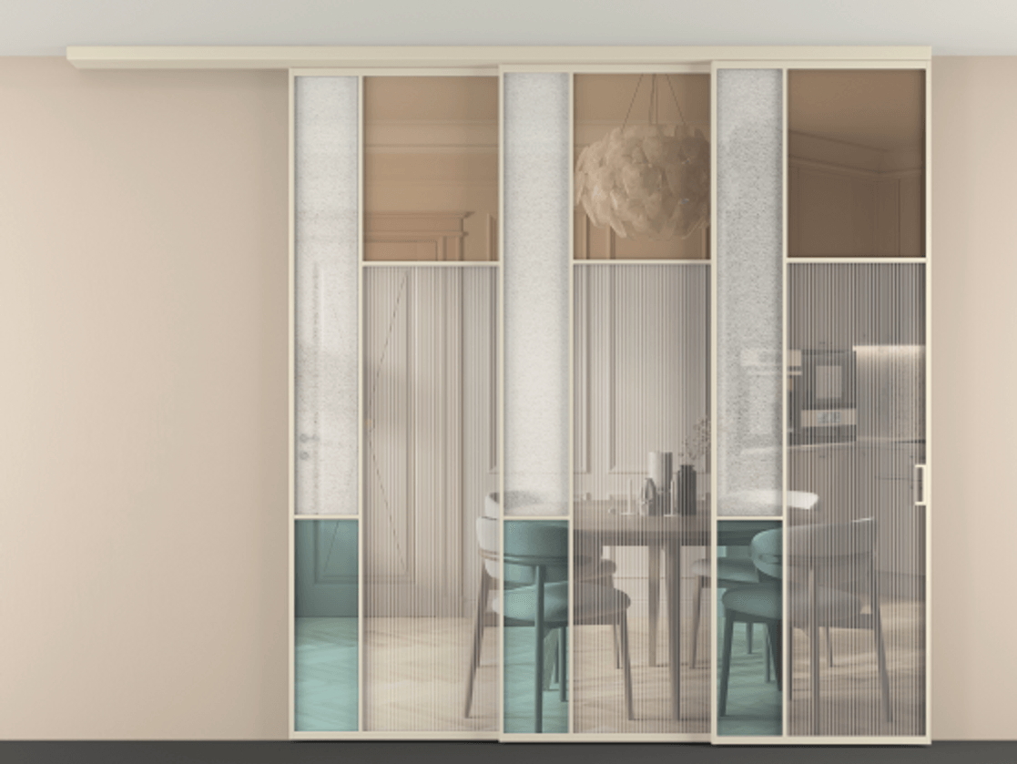 Перегородка Mosaic вдоль стены телескопик синхро 3 АЛПР 041.11 Алюминий бежево-серый Комбинация стекол Группы 1 и Группы 3. Цена 104853560 so'm . Фабрика дверей Волховец 8 (800) 551 43 19 Перегородка Mosaic вдоль стены телескопик синхро 3 АЛПР 041.11 Алюминий бежево-серый Комбинация стекол Группы 1 и Группы 3 Цена 104853560 so'm | Volhovec