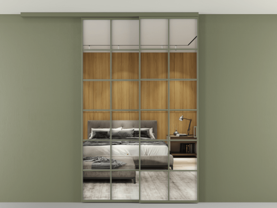 Перегородка Формато вдоль стены на потолок 2 створки с синхронным механизмом АЛПР 040.05 Алюминий оливковый тёмный Двустороннее зеркало, триплекс , триплекс 6 мм. Цена 291704 ₽ 1. Полотно 2 шт. (800/2100 мм)
2. Комплект установки раздвижной системы
3. Базовый комплект фурнитуры
4.Ручка Рондо. Фабрика дверей Волховец 8 (800) 551 43 19 Перегородка Формато вдоль стены на потолок 2 створки с синхронным механизмом АЛПР 040.05 Алюминий оливковый тёмный Двустороннее зеркало, триплекс , триплекс 6 мм Цена 291704 ₽ | Volhovec