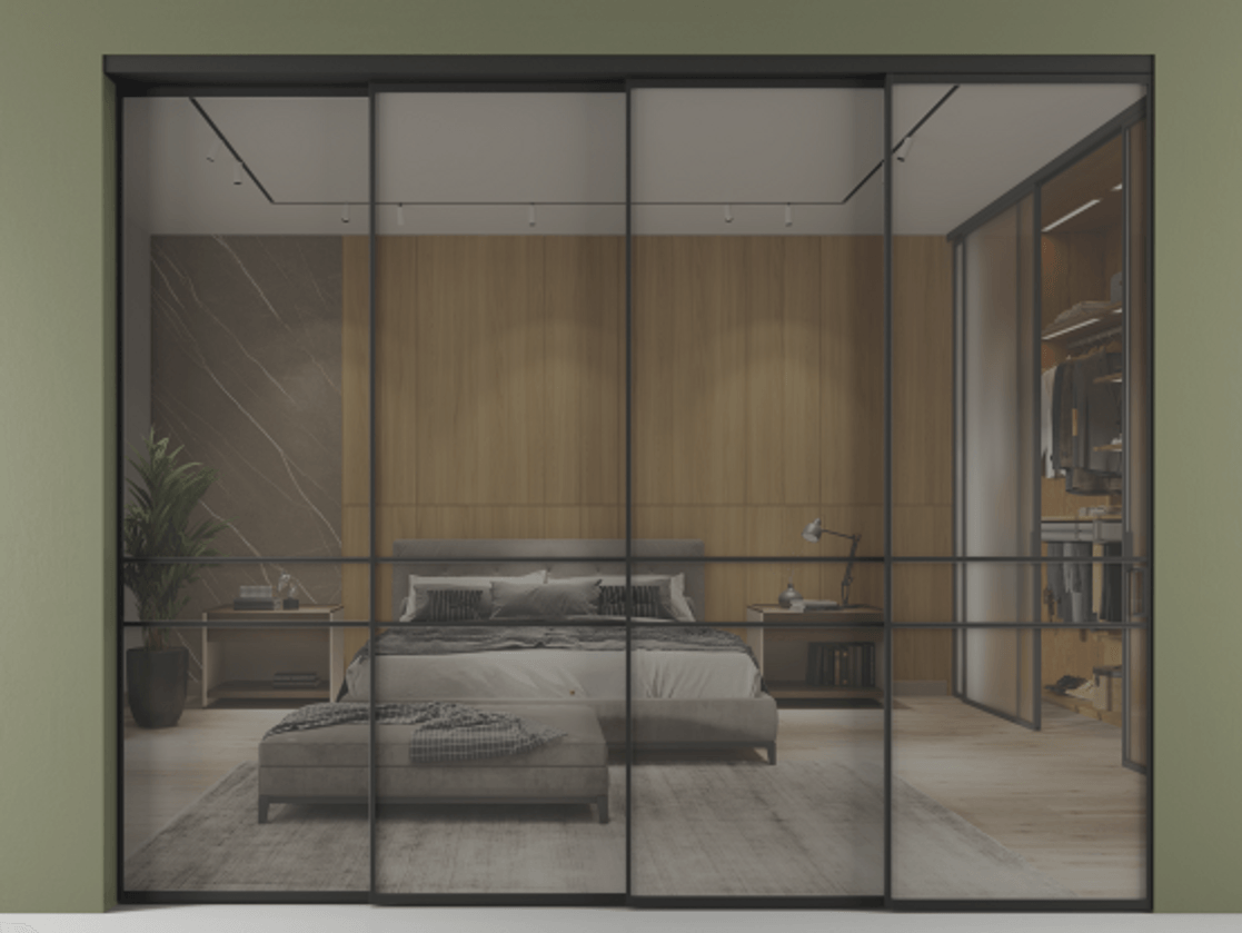 Перегородка Formato внутри проёма телескопик синхро-3 #VENDORCODE# #FURNISH# #GLASS# Цена #PRICE# #CURRENCY# | Volhovec