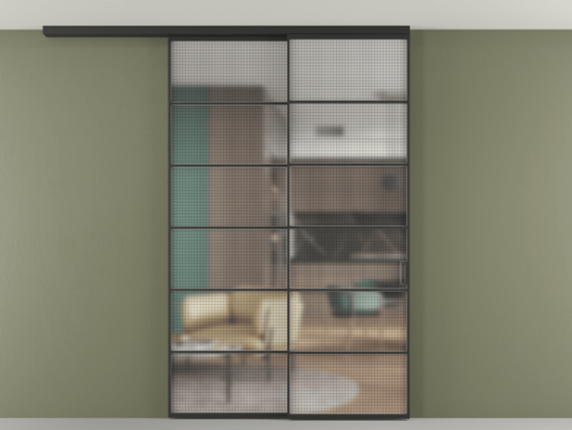 Перегородка Formato вдоль стены на потолок телескопик синхро 2 #VENDORCODE# #FURNISH# #GLASS# Цена #PRICE# #CURRENCY# | Volhovec