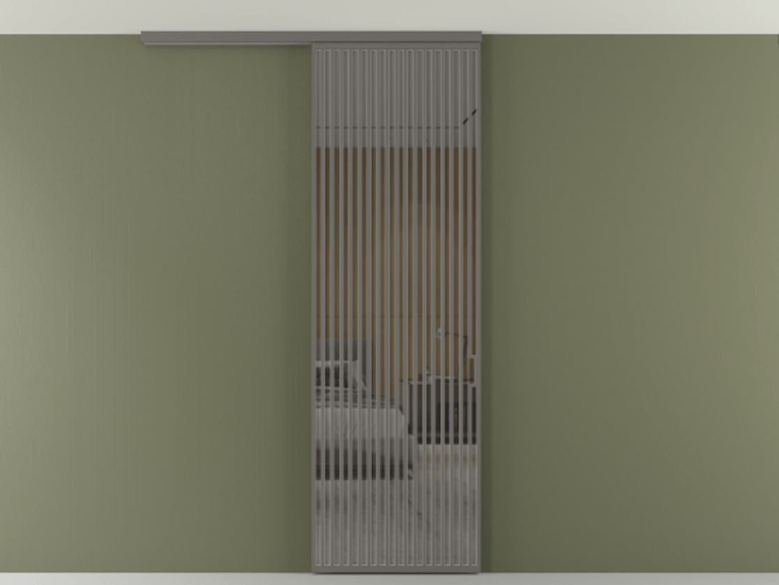 Перегородка Формато вдоль стены на потолок 1 створка АЛПР 040.06 Алюминий классический серый Рефлективное серое стекло "Стопсол", калёное. Цена 193628 ₽ 1. Полотно 2 шт. (800/2100 мм)
2. Комплект установки раздвижной системы
3. Базовый комплект фурнитуры
4.Ручка Рондо. Фабрика дверей Волховец 8 (800) 551 43 19 Перегородка Формато вдоль стены на потолок 1 створка АЛПР 040.06 Алюминий классический серый Рефлективное серое стекло "Стопсол", калёное Цена 193628 ₽ | Volhovec