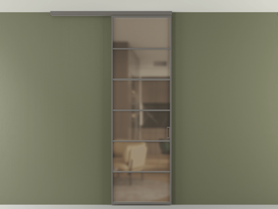 Перегородка Формато вдоль стены на потолок 1 створка АЛПР 040.04 Алюминий классический серый Сатинированное бронзовое стекло, триплекс. Цена 107852 ₽ 1. Полотно 2 шт. (800/2100 мм)
2. Комплект установки раздвижной системы
3. Базовый комплект фурнитуры
4.Ручка Рондо. Фабрика дверей Волховец 8 (800) 551 43 19 Перегородка Формато вдоль стены на потолок 1 створка АЛПР 040.04 Алюминий классический серый Сатинированное бронзовое стекло, триплекс Цена 107852 ₽ | Volhovec