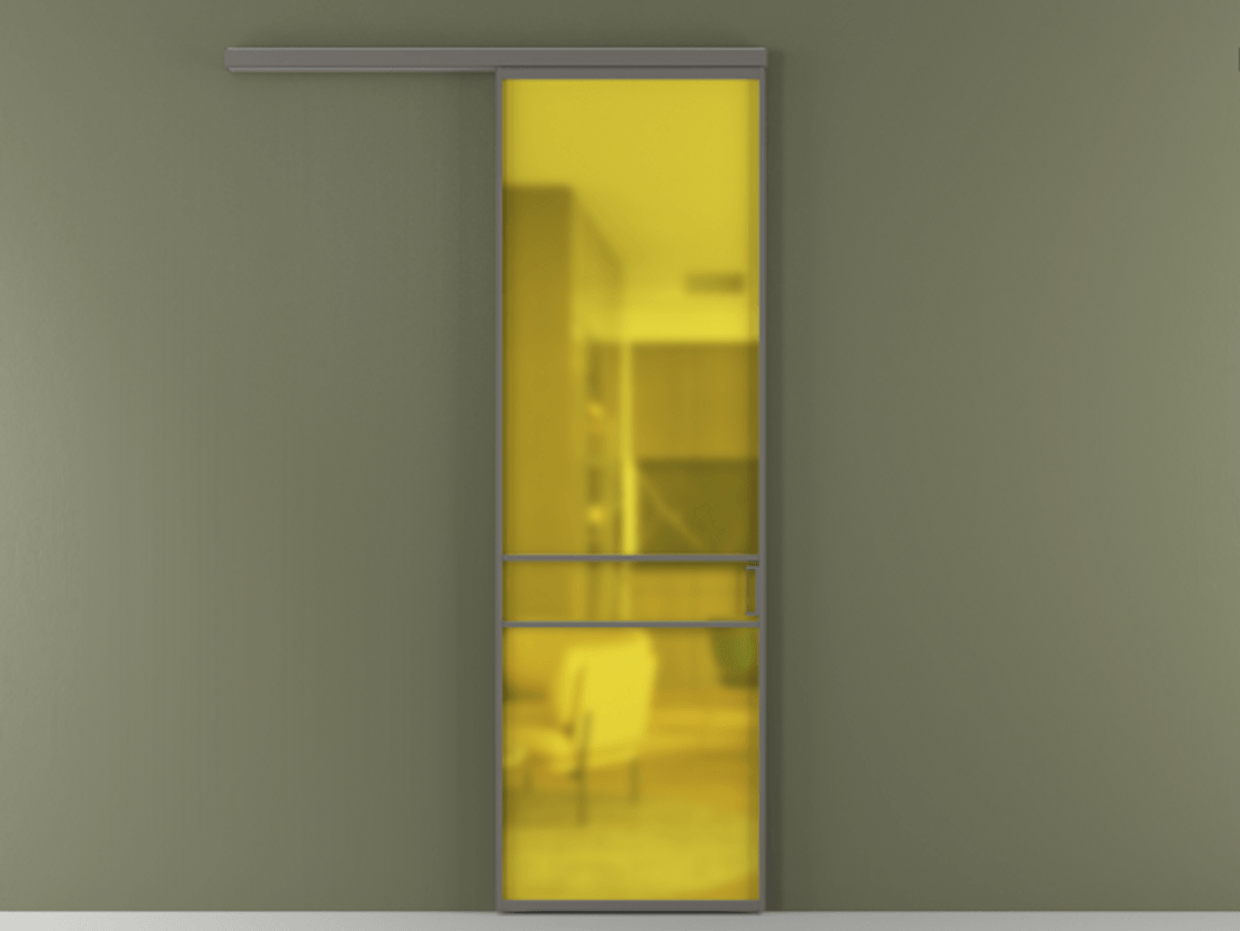 Перегородка Formato вдоль стены одностворчатая #VENDORCODE# #FURNISH# #GLASS# Цена #PRICE# #CURRENCY#  | Volhovec