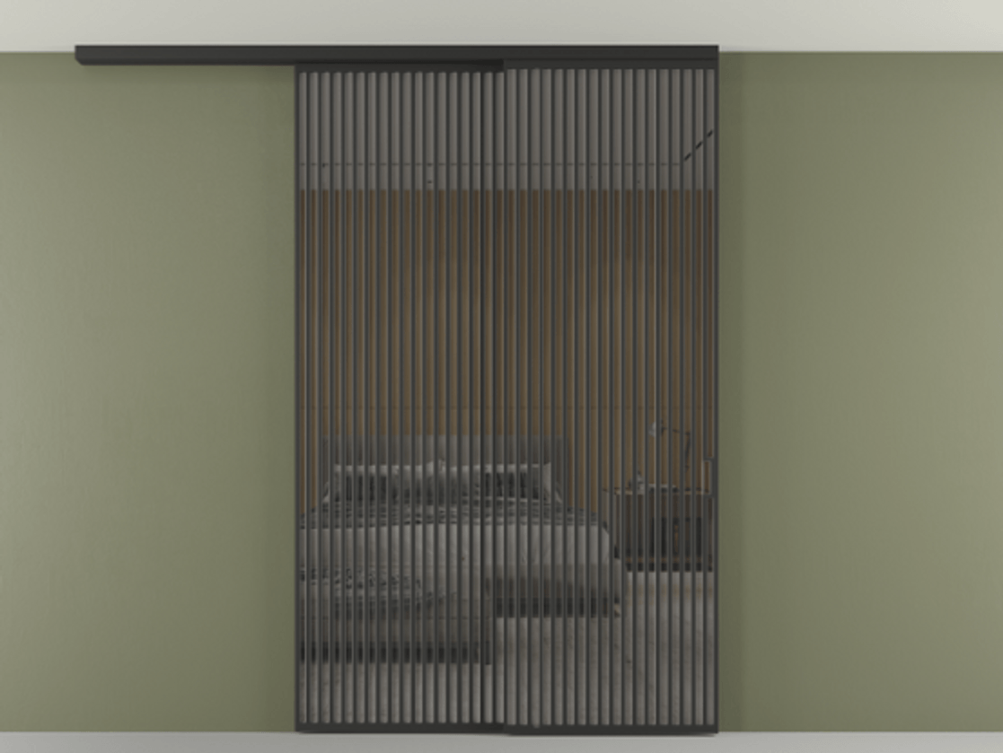Перегородка Formato вдоль стены на потолок телескопик синхро 2 #VENDORCODE# #FURNISH# #GLASS# Цена #PRICE# #CURRENCY# | Volhovec