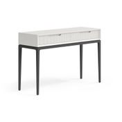 Консоль Velvet 2 ящика Матовый тёплый серый