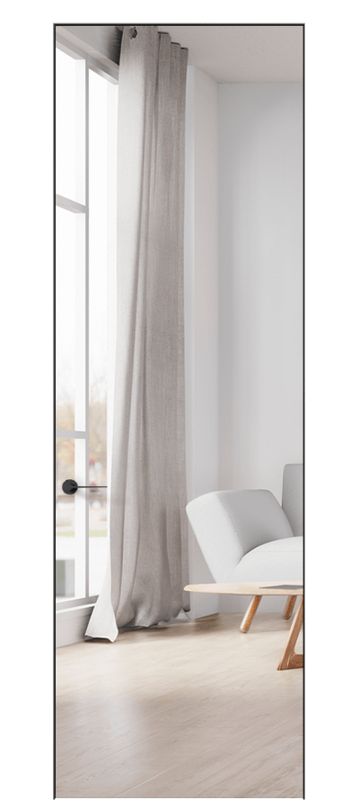 Межкомнатная дверь Планум Про 0013 АКУ Зеркало с одной стороны  Цена 26100 ₽ | Volhovec