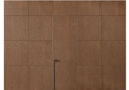 Панели для отделки стен Панель Шпон с эффектом NaturWood. Цвет Дуб серый матовый. Материал Шпон Naturwood. Коллекция Шпон с эффектом NaturWood. Картинка.
