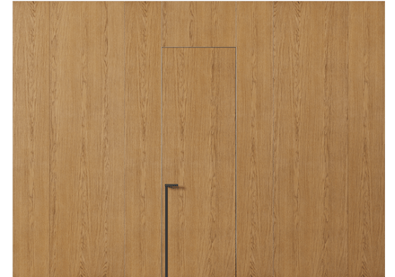 Панели для отделки стен Панель Шпон с эффектом NaturWood. Цвет Дуб миндальный матовый. Материал Шпон Naturwood. Коллекция Шпон с эффектом NaturWood. Картинка.