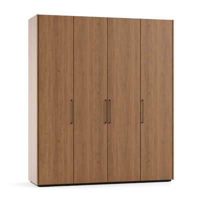 Мебель Шкафы для одежды Модуле. Цвет Лесной орех. Материал Ламинатин. Коллекция Идея 3. Картинка.