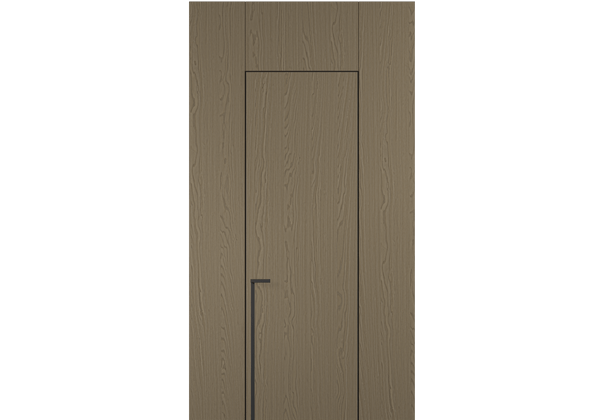 Панели для отделки стен Стеновая панель в древесной отделке Дуб дымный матовый. Цвет Дуб дымный матовый. Материал Мультишпон НатурВуд. Коллекция Древесные отделки. Картинка.