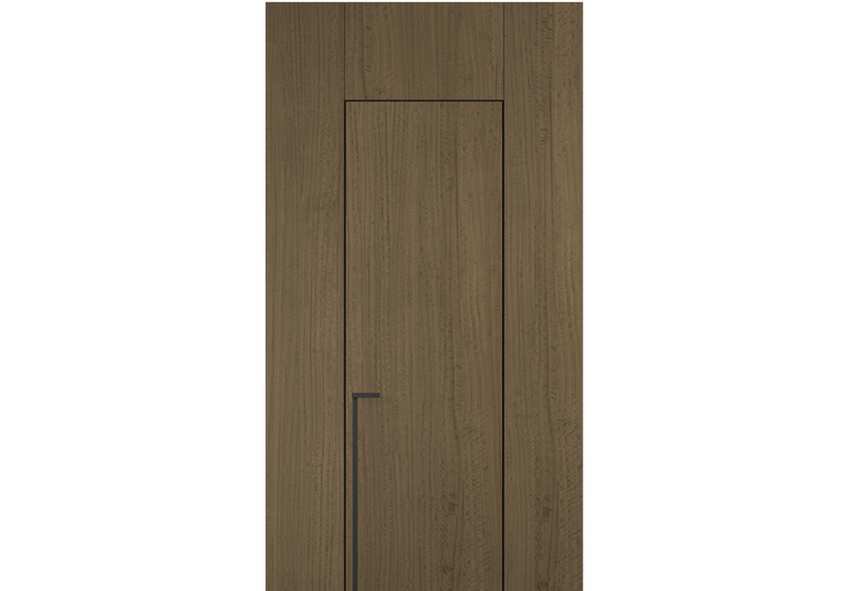 Панели для отделки стен Стеновая панель в древесной отделке Эвкалипт кофейный матовый фризе. Цвет Эвкалипт кофейный матовый фризе. Материал Шпон эвкалипта Naturwood. Коллекция Древесные отделки. Картинка.