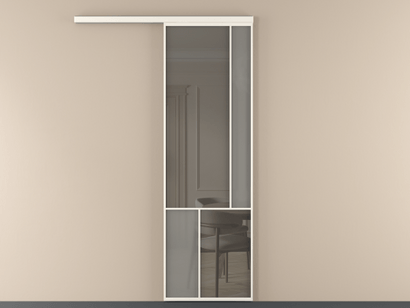 Алюминевая перегородка vd1_1 Алюминий пудровый белый Серый сатин матовое + Серый прозрачное. Цвет Алюминий пудровый белый. Материал Алюминий в эмали. Коллекция Перегородка Mosaic вдоль стены одностворчатая. Фото. Алюминевая перегородка vd1_1 Алюминий пудровый белый Серый сатин матовое + Серый прозрачное. Цвет Алюминий пудровый белый. Материал Алюминий в эмали. Коллекция Перегородка Mosaic вдоль стены одностворчатая. Картинка.