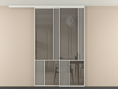 Алюминевая перегородка vdt2_1 Алюминий светло-серый Серый сатин матовое + Серый прозрачное. Цвет Алюминий светло-серый. Материал Алюминий в эмали. Коллекция New Перегородка Mosaic вдоль стены на потолок телескопик синхро 2. Фото. Алюминевая перегородка vdt2_1 Алюминий светло-серый Серый сатин матовое + Серый прозрачное. Цвет Алюминий светло-серый. Материал Алюминий в эмали. Коллекция New Перегородка Mosaic вдоль стены на потолок телескопик синхро 2. Картинка.