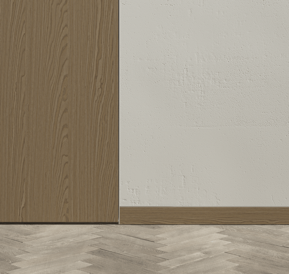 Плинтус Плинтус Скрытый. Цвет Дуб дымный матовый. Коллекция Плинтус Скрытый. Картинка.