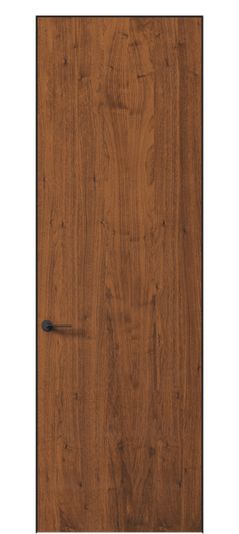 Дверь межкомнатная 0010 АКП ОМДМ Орех медный матовый. Цвет Орех медный матовый. Материал Шпон Naturwood. Коллекция Planum Pro. Картинка.